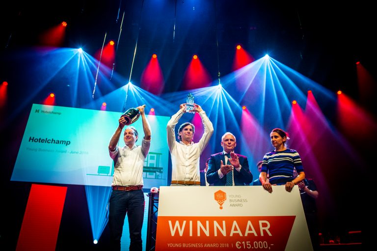 Hotelchamp winnaar Young Business Award 2018